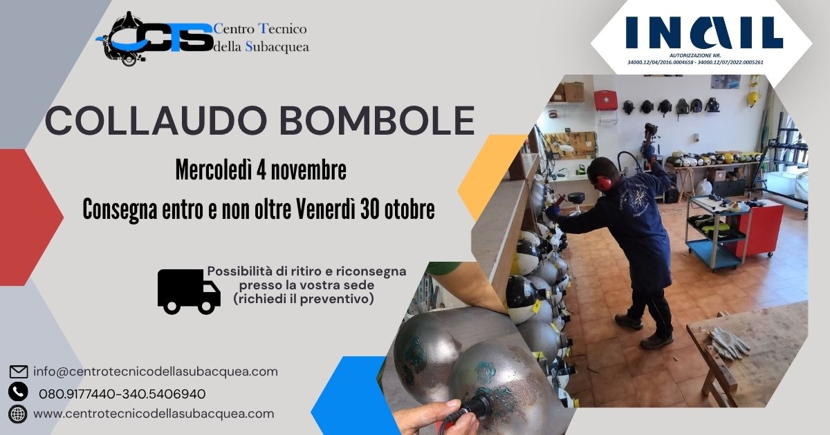 COLLAUDO BOMBOLE